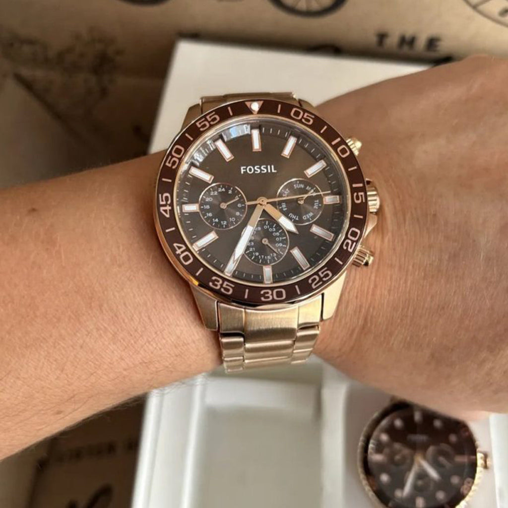Fossil Banon Metal Rosegold