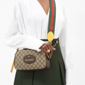 Gucci GG supreme camera bag