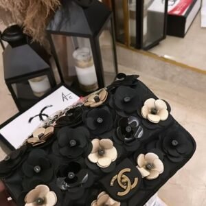 Chanel Camellia Flower Appliqué Bag – Luxurious Floral Statement Essential