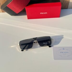 Prada 22028 Gold Black Sunglasses – Luxury Metal Designer Eyewear