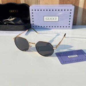 Gucci 351 Gold Black Sunglasses – Luxury Designer Eyewear
