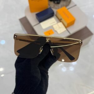 Louis Vuitton 414 Gold Brown Sunglasses – Luxury Designer Eyewear