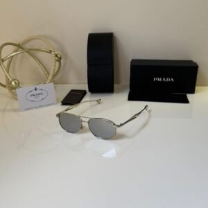 Prada 149 Silver Sunglasses – Sleek Designer Eyewear