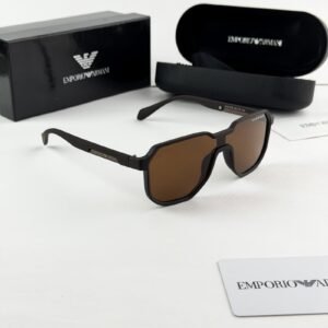Emporio Armani 219 Chocolate Brown Sunglasses – Elegant Designer Eyewear