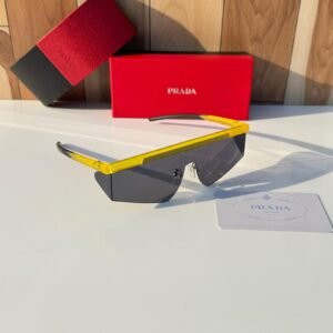 Prada 217 Yellow Black Sunglasses – Bold Designer Eyewear