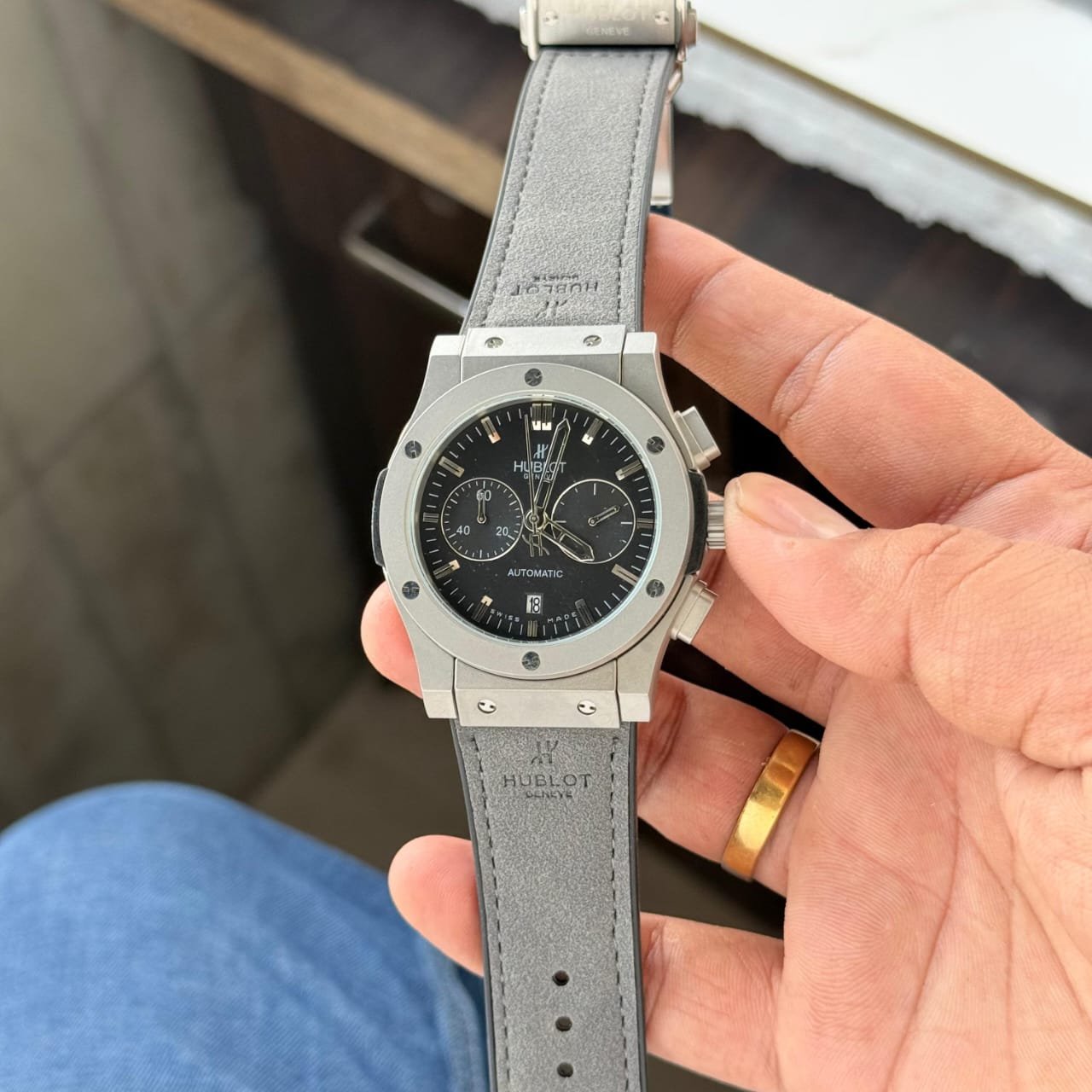 Hublot Big Bang Classic Leather Belt