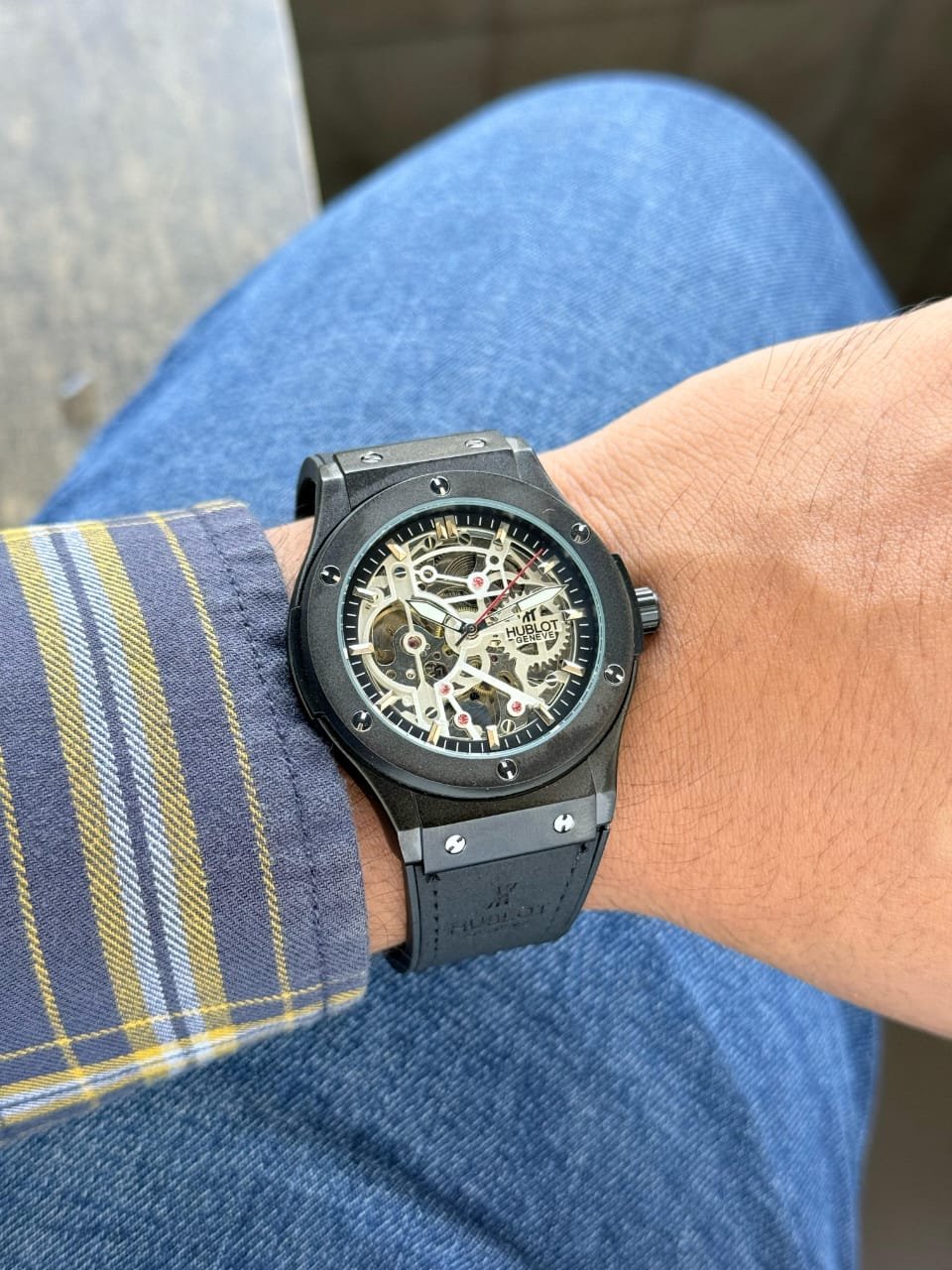 Hublot Big Bang Classic Leather Belt