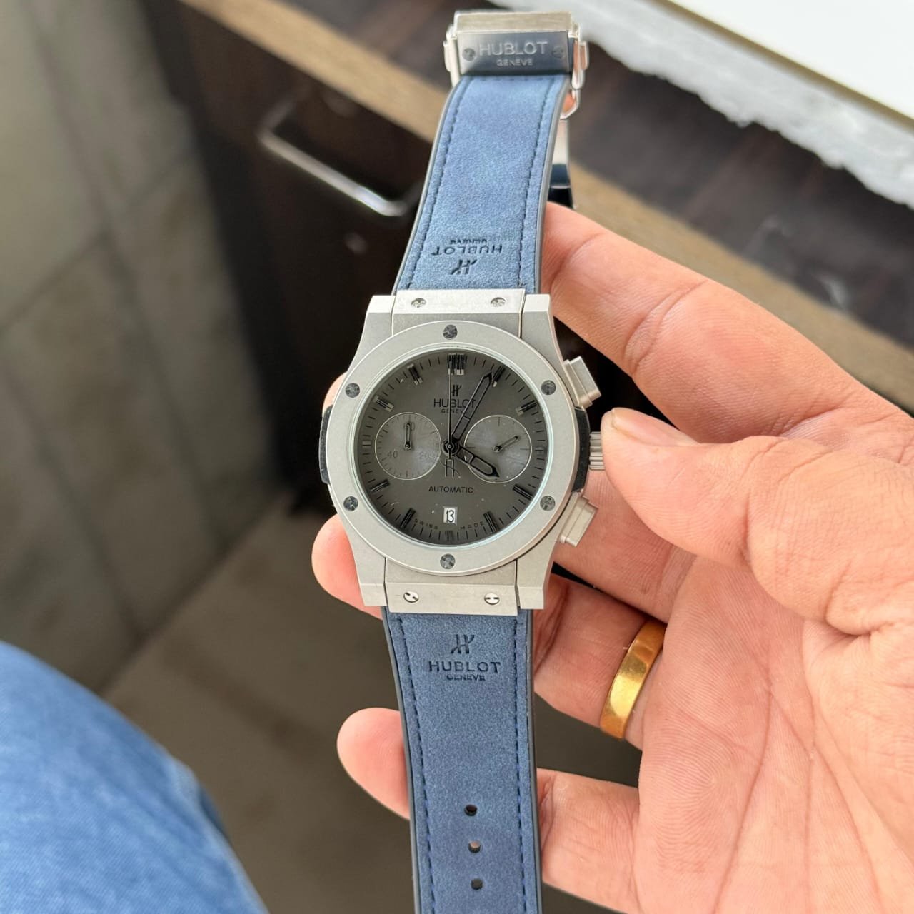 Hublot Big Bang Classic Leather Belt