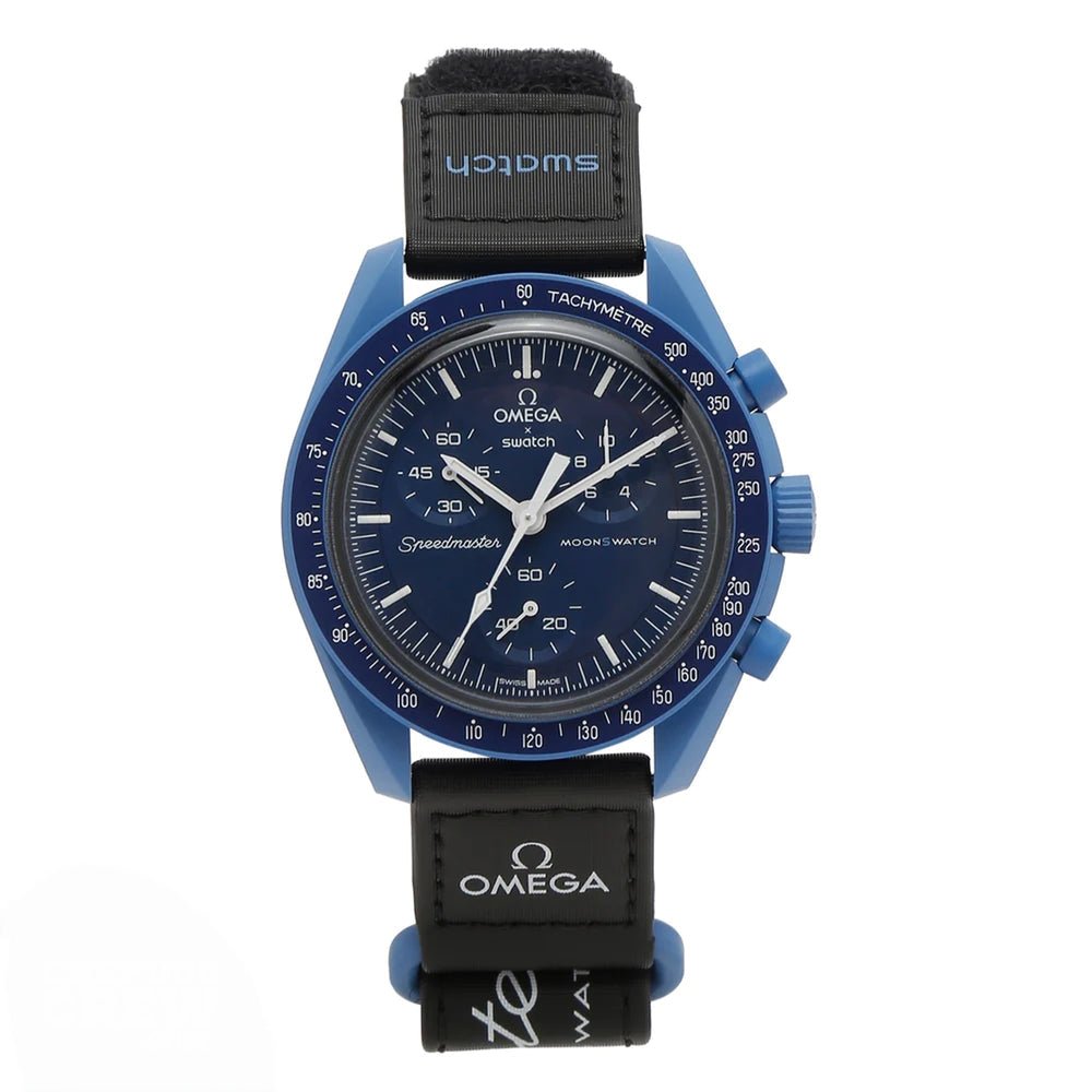 Omega X Swatch Bioceramic Moonswatch Mission to Neptune